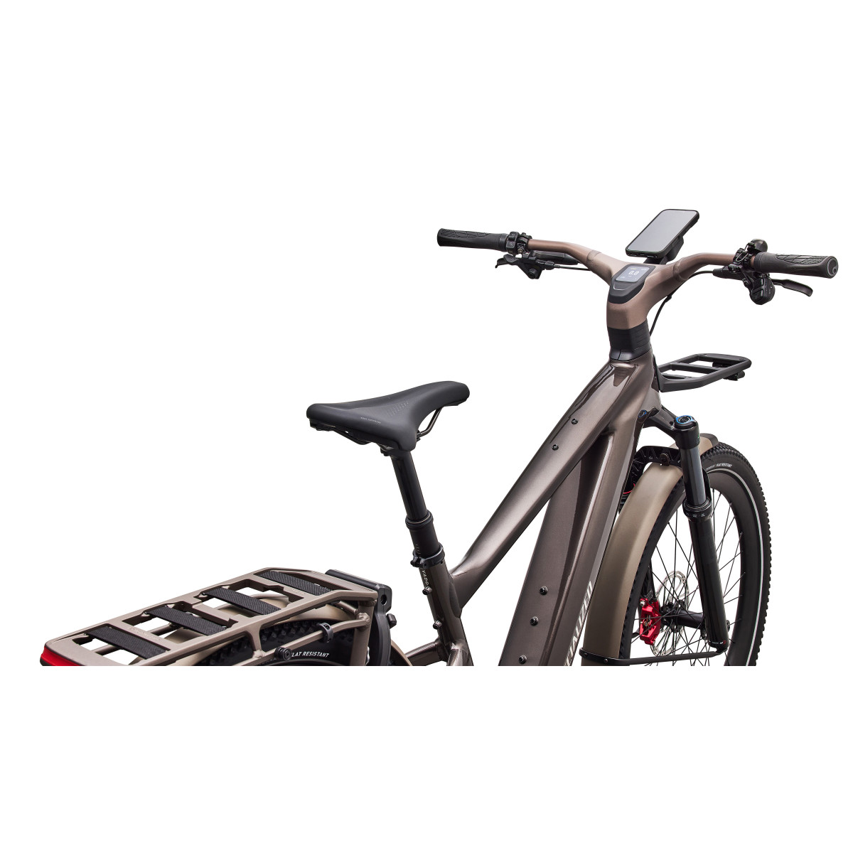 Specialized Turbo Vado 3 EVO 6.0 elektrovelosipēds | Gloss Warm Smoke Metallic - Satin Brushed Chrome