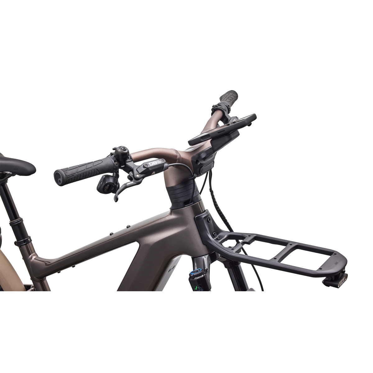 Specialized Turbo Vado 3 EVO 6.0 elektrovelosipēds | Gloss Warm Smoke Metallic - Satin Brushed Chrome