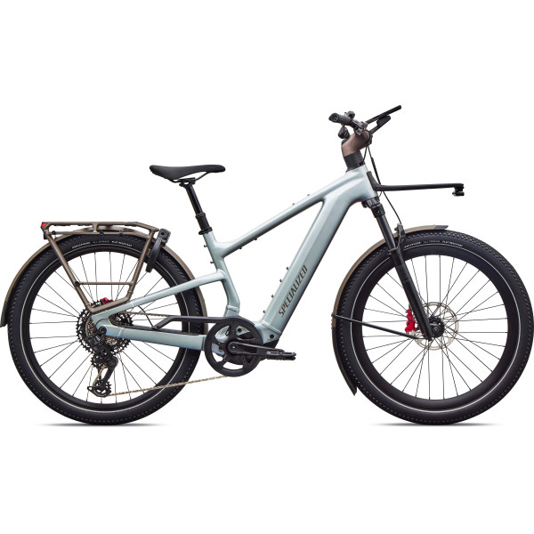 Specialized Turbo Vado 3 EVO 6.0 elektrovelosipēds | Gloss Agave Grey - Black Pearl
