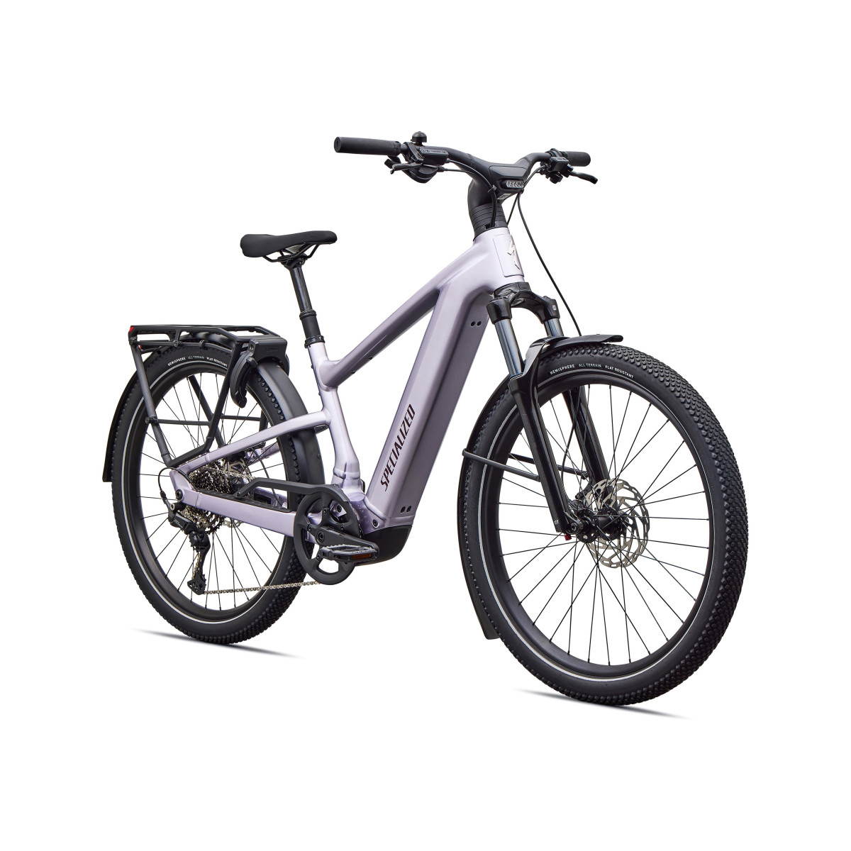 Specialized Turbo Vado 3 EVO 5.0 elektrovelosipēds | Gloss Amethyst Frost Metallic - Bordeaux Metallic