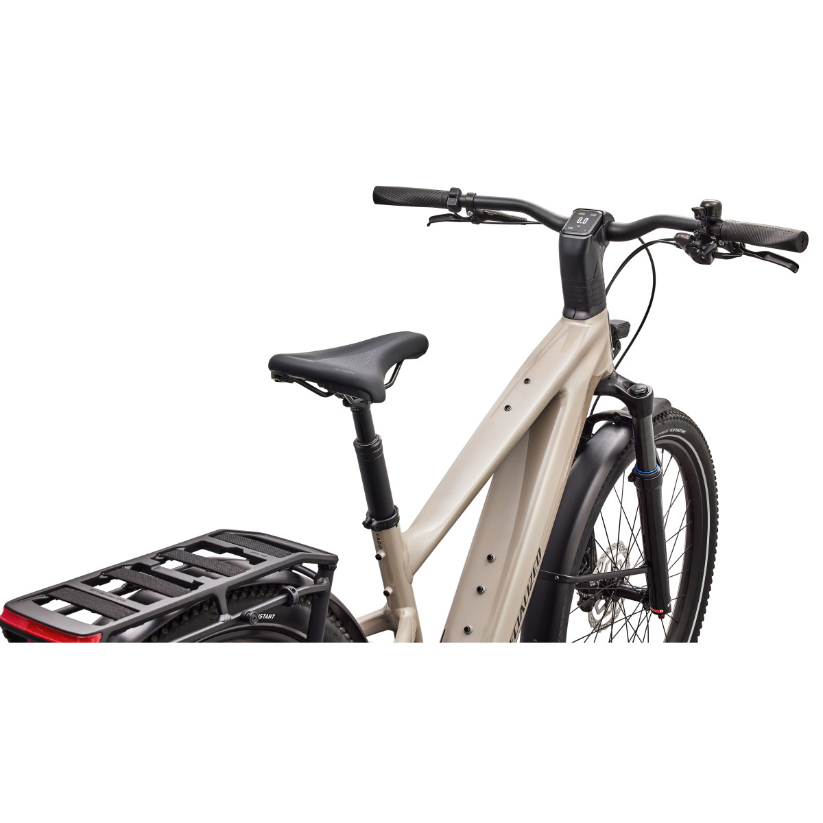 Specialized Turbo Vado 3 EVO 4.0 elektrovelosipēds | Gloss Sandstone Metallic - Warm Smoke Metallic
