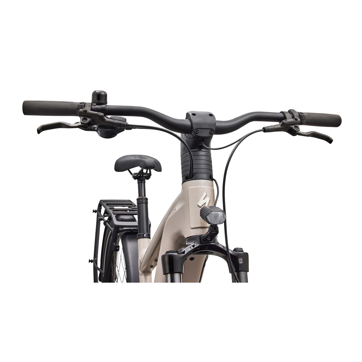 Specialized Turbo Vado 3 EVO 4.0 elektrovelosipēds | Gloss Sandstone Metallic - Warm Smoke Metallic
