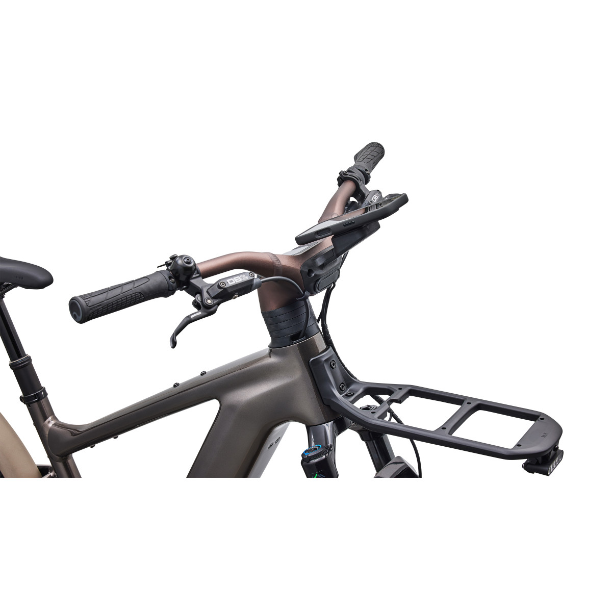 Specialized Turbo Vado 3 6.0 IGH elektrovelosipēds | Gloss Warm Smoke Metallic - Satin Brushed Chrome