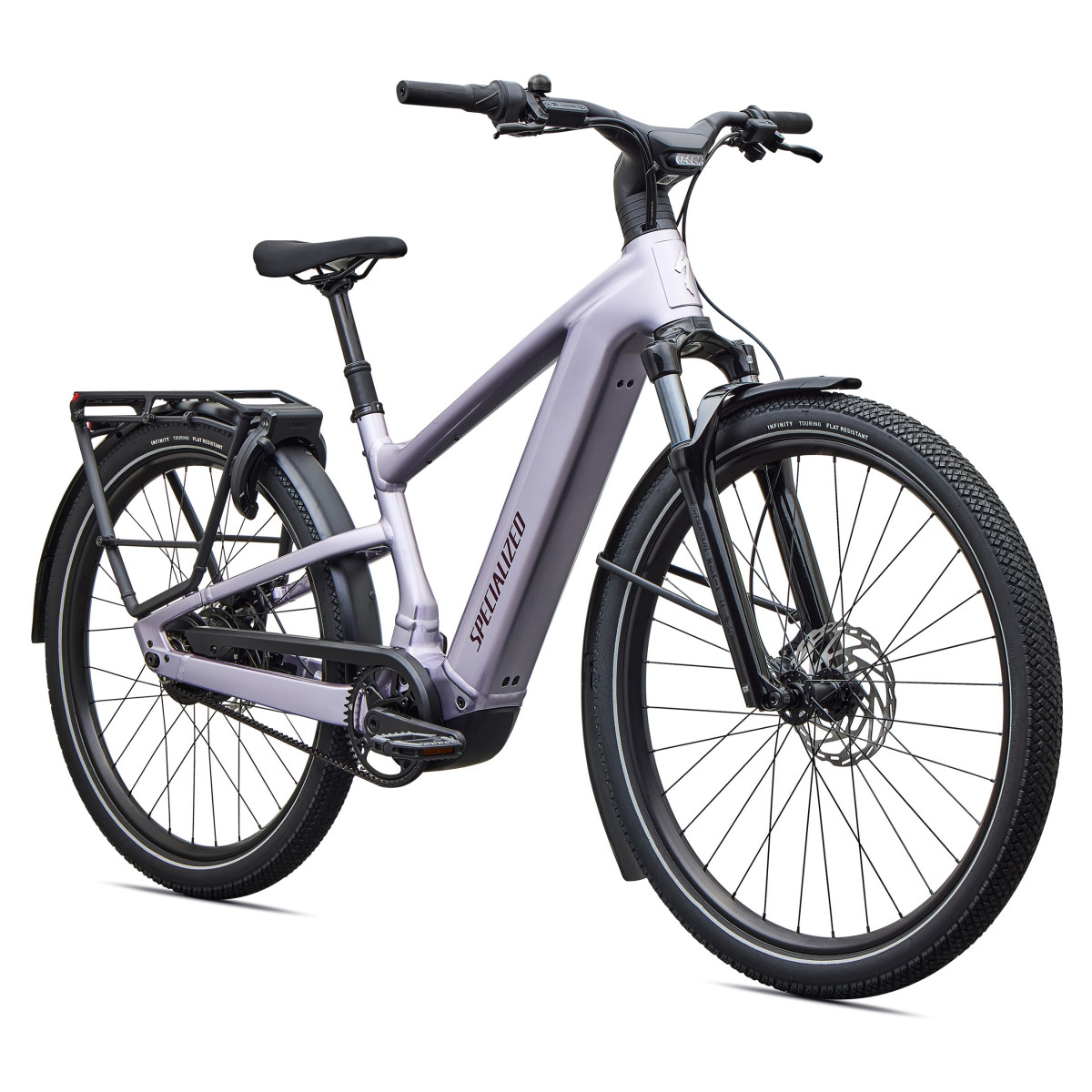 Specialized Turbo Vado 3 5.0 IGH elektrovelosipēds | Gloss Amethyst Frost Metallic - Bordeaux Metallic