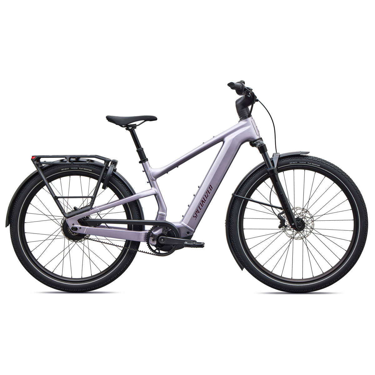 Specialized Turbo Vado 3 5.0 IGH elektrovelosipēds | Gloss Amethyst Frost Metallic - Bordeaux Metallic