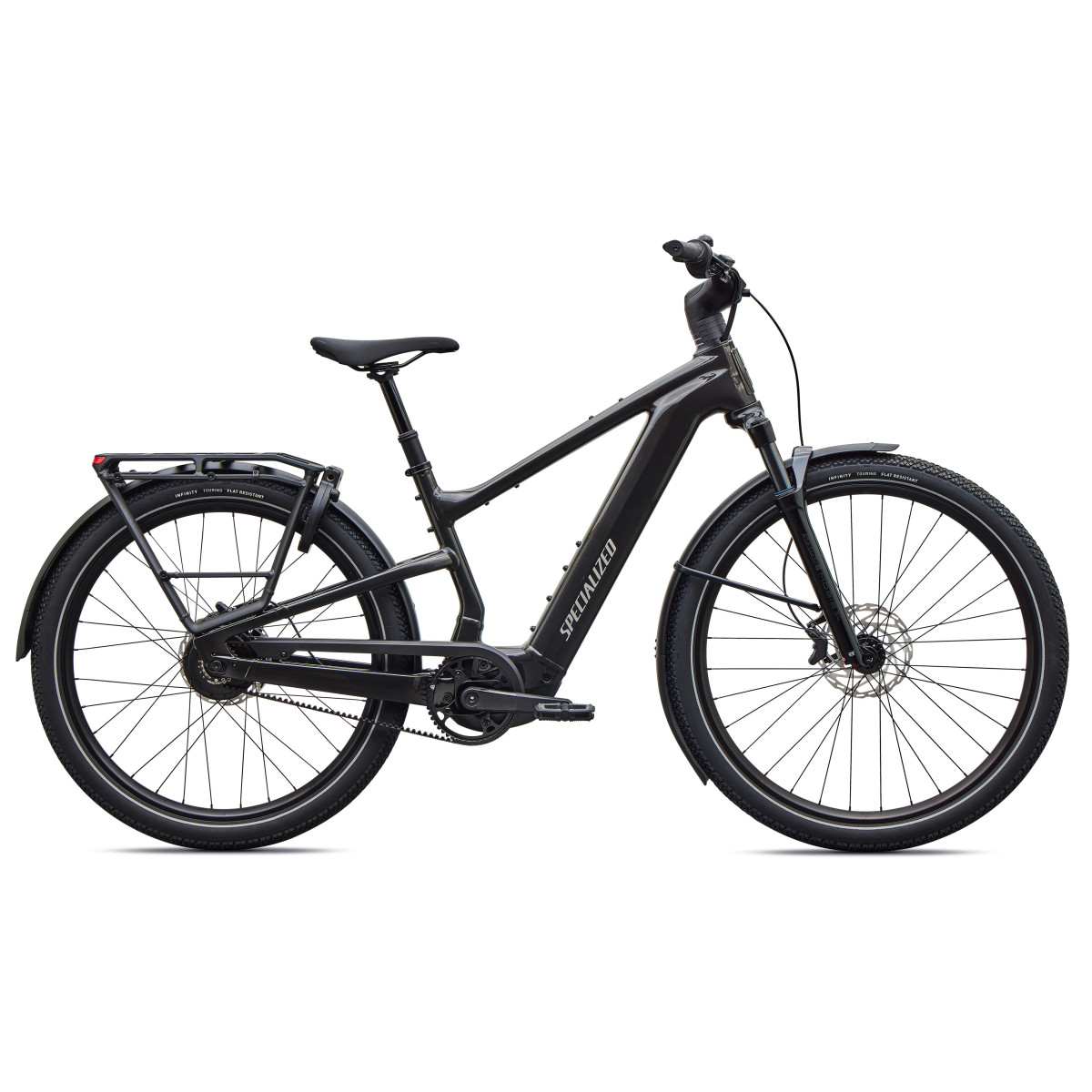 Specialized Turbo Vado 3 5.0 IGH elektrovelosipēds | Gloss Metallic Obsidian - Dolomite Metallic