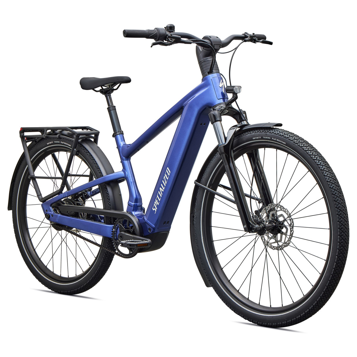 Specialized Turbo Vado 3 4.0 IGH elektrovelosipēds | Gloss Pacific Blue - Dune White