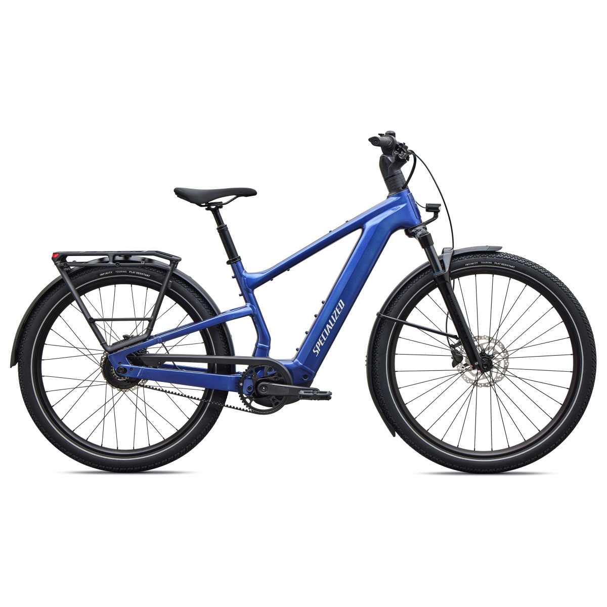 Specialized Turbo Vado 3 4.0 IGH elektrovelosipēds | Gloss Pacific Blue - Dune White