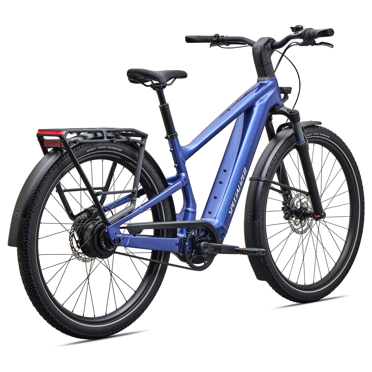 Specialized Turbo Vado 3 4.0 IGH elektrovelosipēds | Gloss Pacific Blue - Dune White