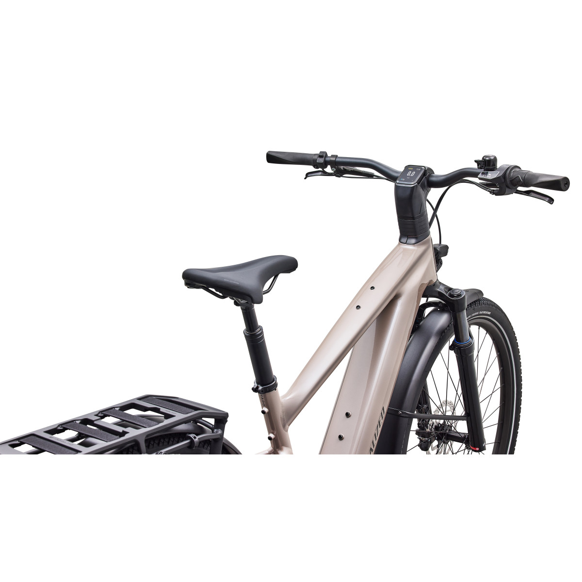 Specialized Turbo Vado 3 4.0 IGH elektrovelosipēds | Gloss Sandstone Metallic - Warm Smoke Metallic