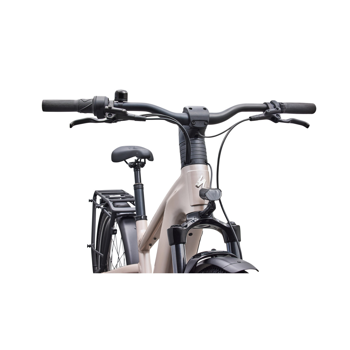 Specialized Turbo Vado 3 4.0 IGH elektrovelosipēds | Gloss Sandstone Metallic - Warm Smoke Metallic