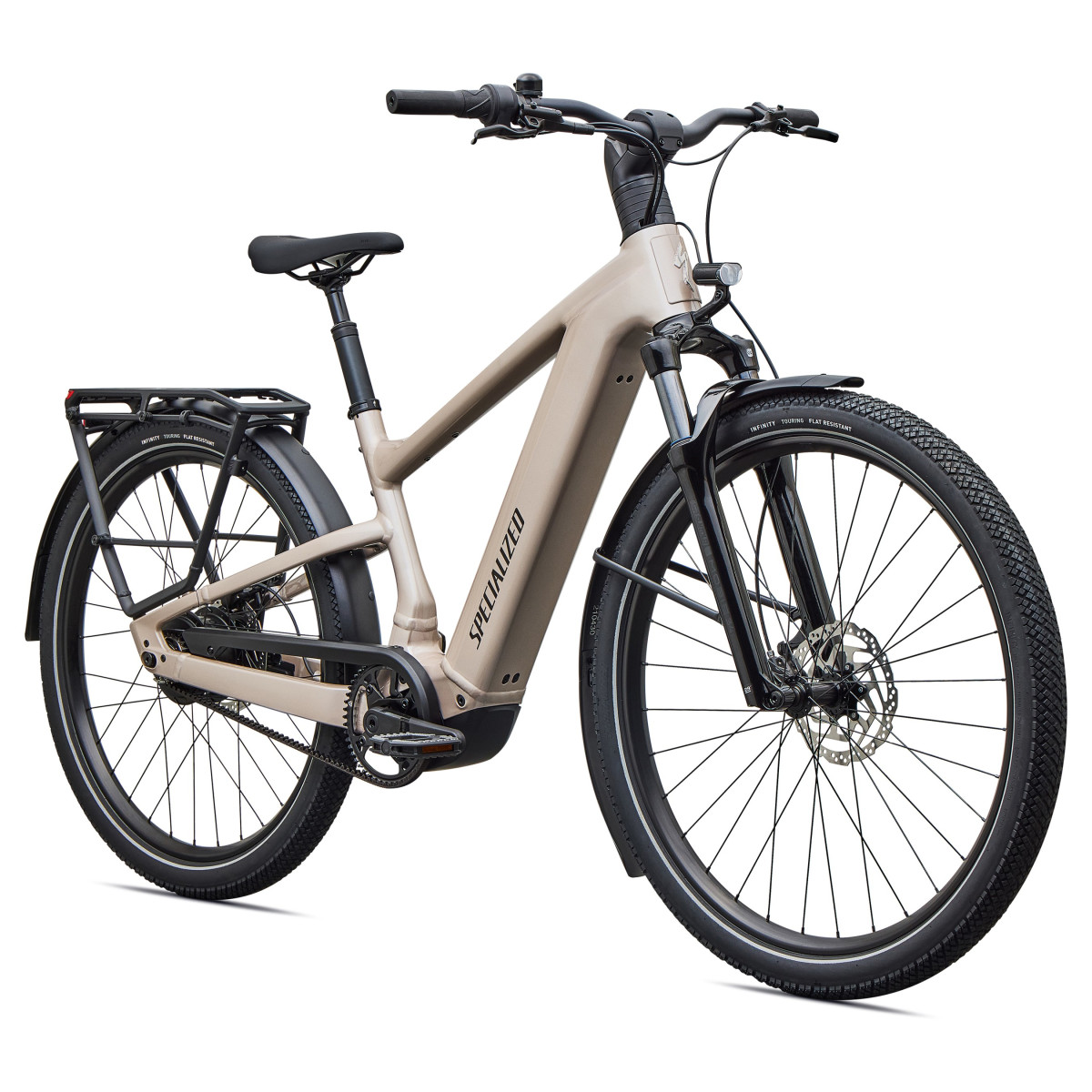 Specialized Turbo Vado 3 4.0 IGH elektrovelosipēds | Gloss Sandstone Metallic - Warm Smoke Metallic