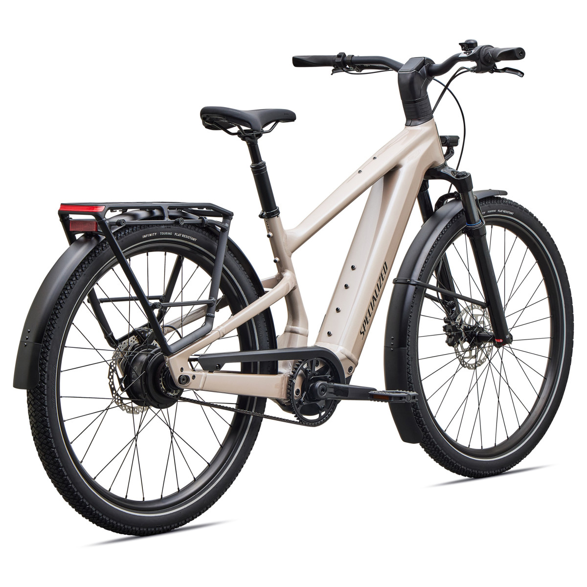 Specialized Turbo Vado 3 4.0 IGH elektrovelosipēds | Gloss Sandstone Metallic - Warm Smoke Metallic