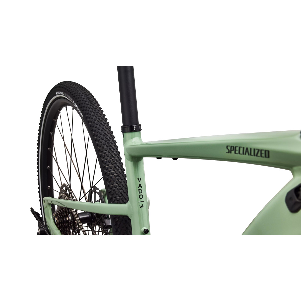Specialized Turbo Vado SL 2 4.0 elektrovelosipēds | Gloss Pistachio - Oak Green Metallic Frost Reflective