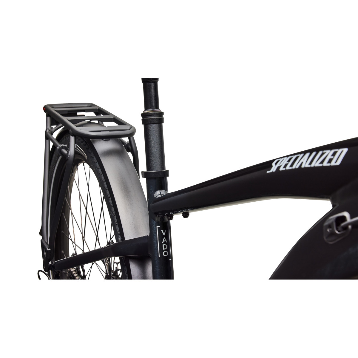 Specialized Turbo Vado 4.0 elektriskais velosipēds | Gloss Castblack - Satin Silver