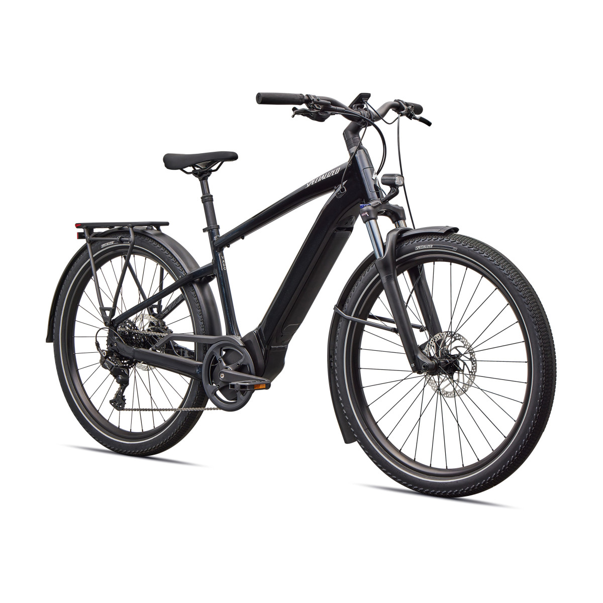 Specialized Turbo Vado 4.0 elektriskais velosipēds | Gloss Castblack - Satin Silver