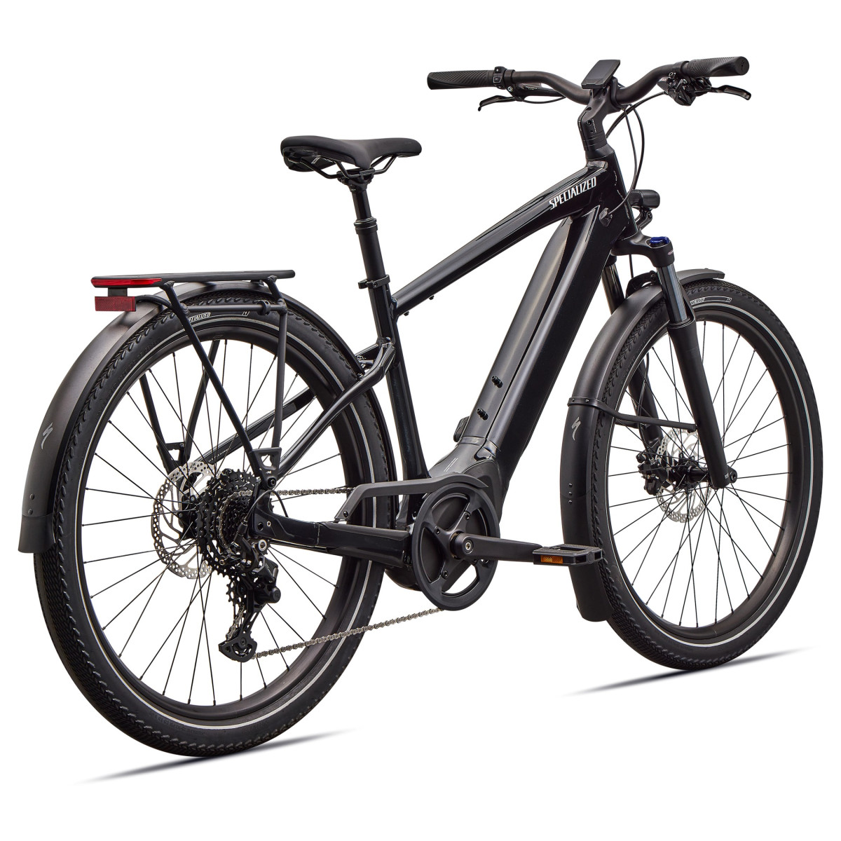Specialized Turbo Vado 4.0 elektriskais velosipēds | Gloss Castblack - Satin Silver