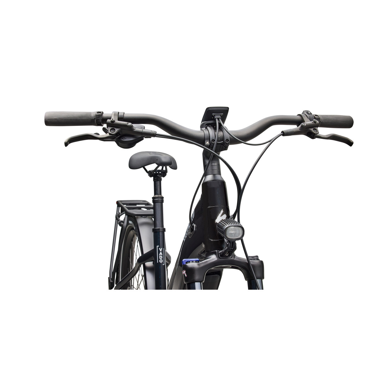 Specialized Turbo Vado 4.0 Step-Through elektriskais velosipēds | Gloss Castblack - Satin Silver