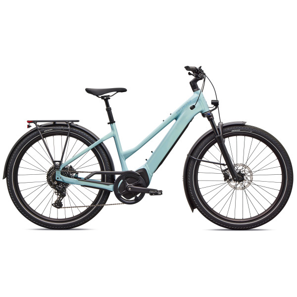 Specialized Turbo Vado 4.0 Step-Through elektriskais velosipēds | Gloss Seafoam - Lapis Pearl