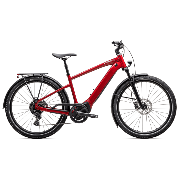 Specialized Turbo Vado 4.0 elektriskais velosipēds | Red Tint - Satin Silver Reflective
