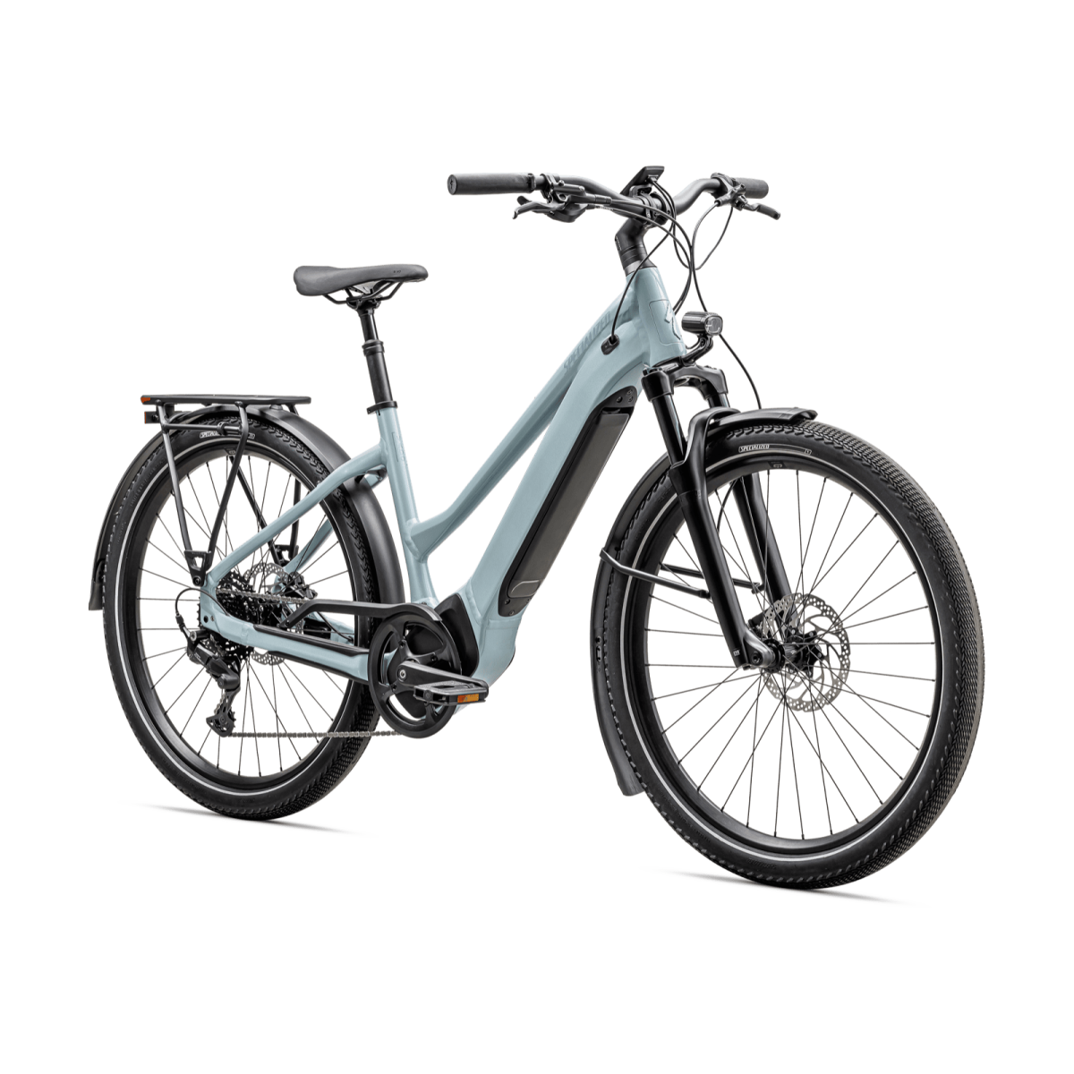 Specialized Turbo Vado 4.0 Step-Through elektriskais velosipēds | Satin Seafoam - Lapis Pearl - Glacial