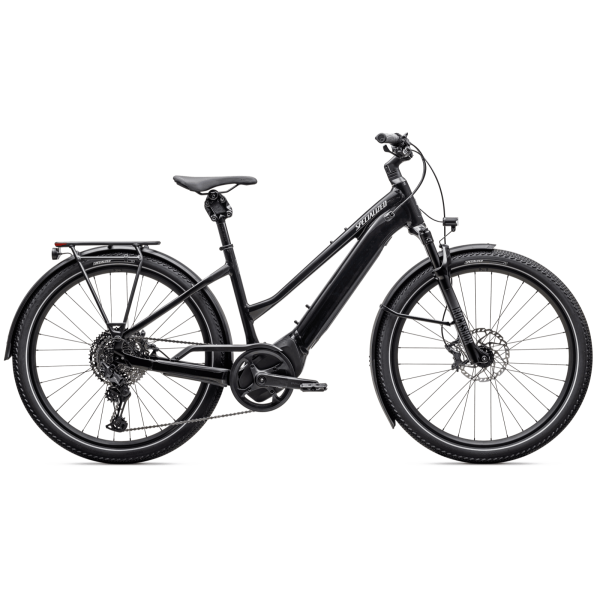 Specialized Turbo Vado 5.0 Step-Through elektriskais velosipēds | Castblack - Satin Silver Reflective