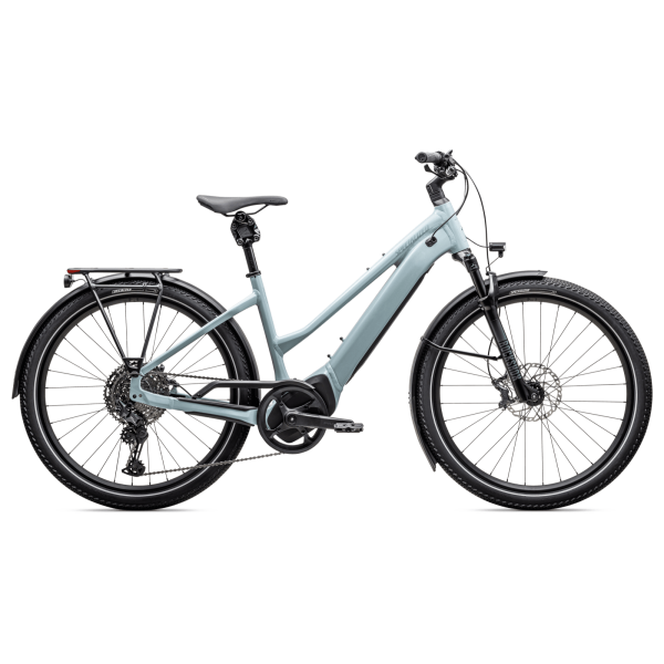 Specialized Turbo Vado 5.0 Step-Through elektriskais velosipēds | Seafoam - Lapis Pearl - Glacial Metallic