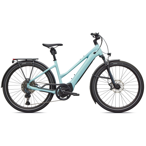 Specialized Turbo Vado 5.0 Step-Through elektriskais velosipēds | Gloss Seafoam - Lapis Pearl
