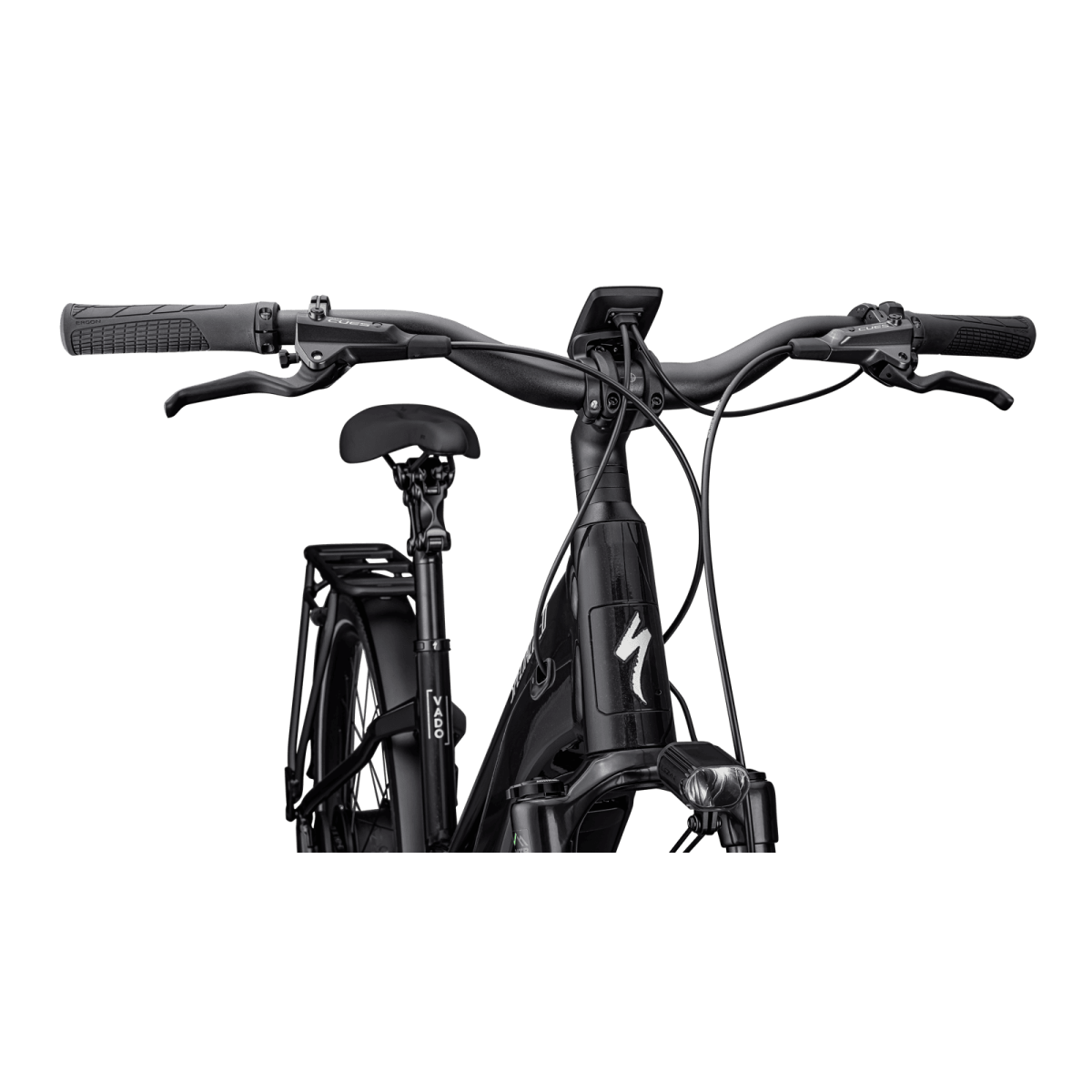 Specialized Turbo Vado 5.0 IGH Step-Through elektriskais velosipēds | Castblack - Satin Silver Reflective