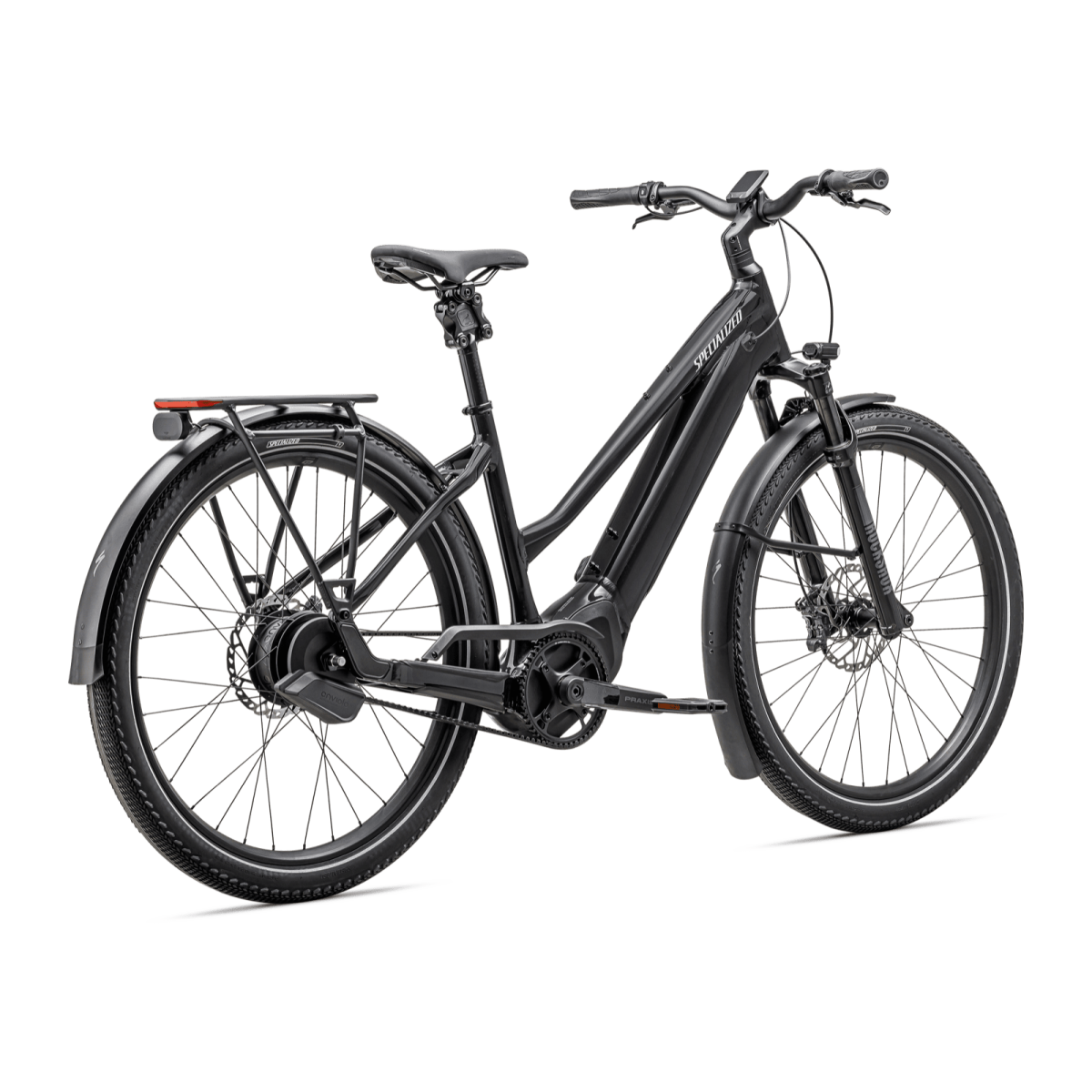 Specialized Turbo Vado 5.0 IGH Step-Through elektriskais velosipēds | Castblack - Satin Silver Reflective