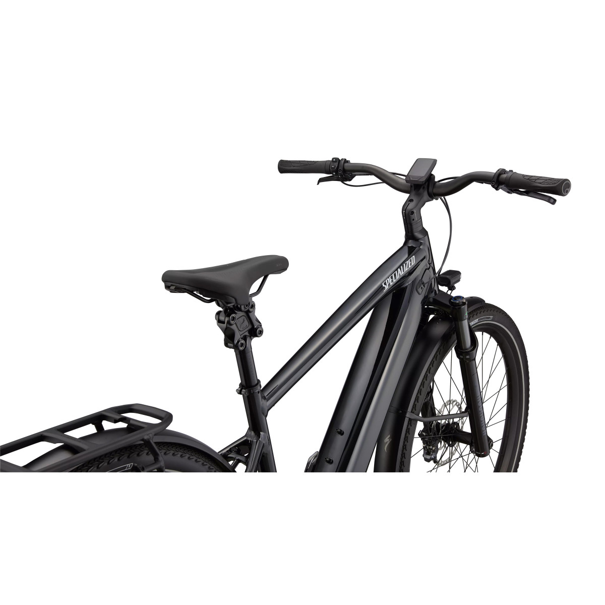 Specialized Turbo Vado 5.0 IGH elektriskais velosipēds | Gloss Castblack - Satin Silver