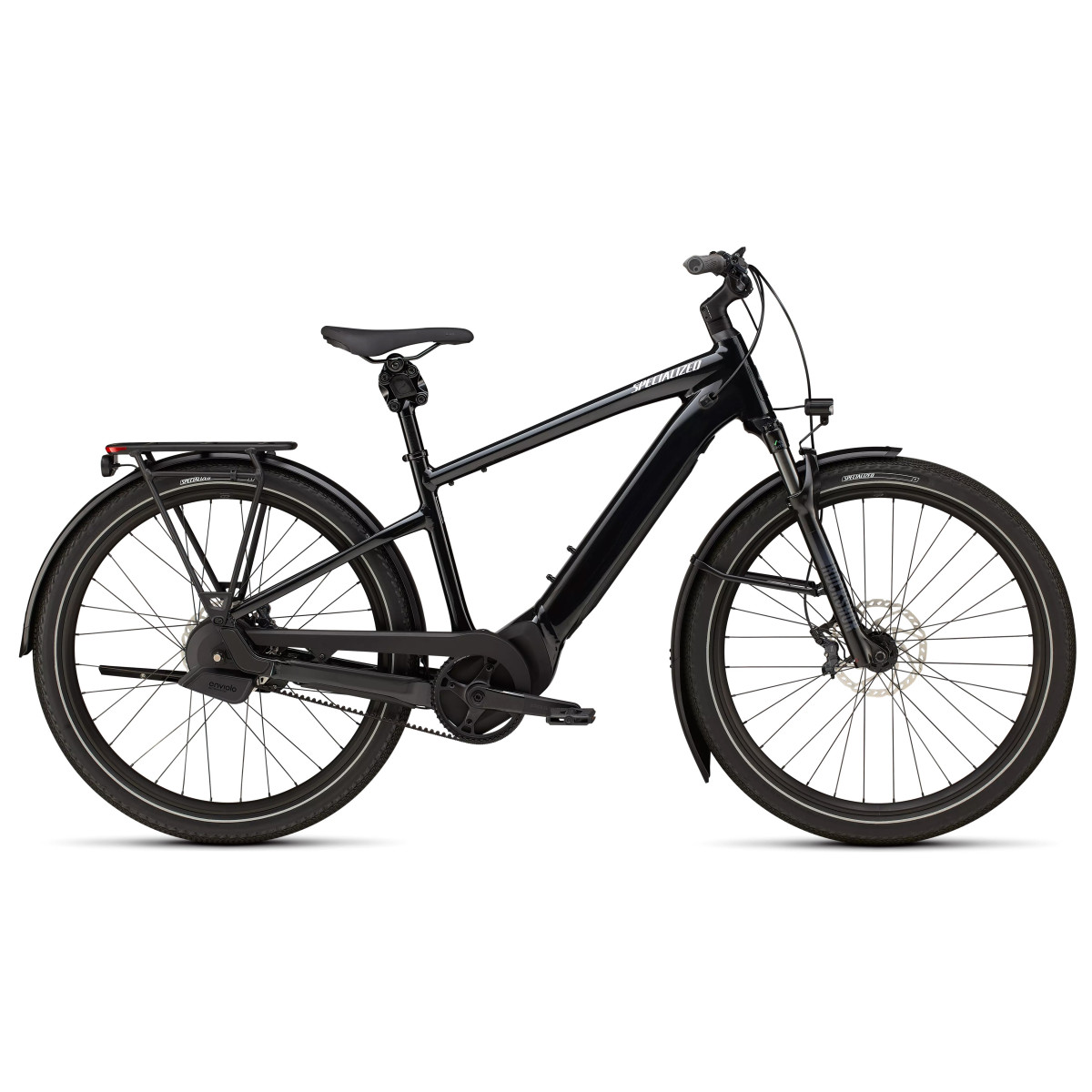 Specialized Turbo Vado 5.0 IGH elektriskais velosipēds | Gloss Castblack - Satin Silver