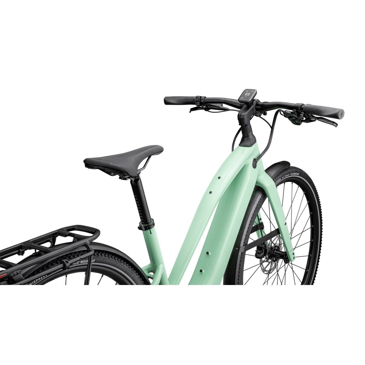 Specialized Turbo Vado SL 2 4.0 Step-Through elektrovelosipēds | Gloss Oasis - Dune White Frost