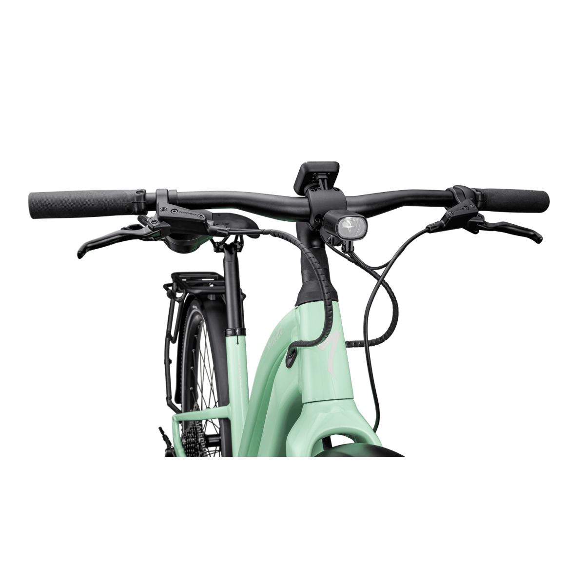 Specialized Turbo Vado SL 2 4.0 Step-Through elektrovelosipēds | Gloss Oasis - Dune White Frost