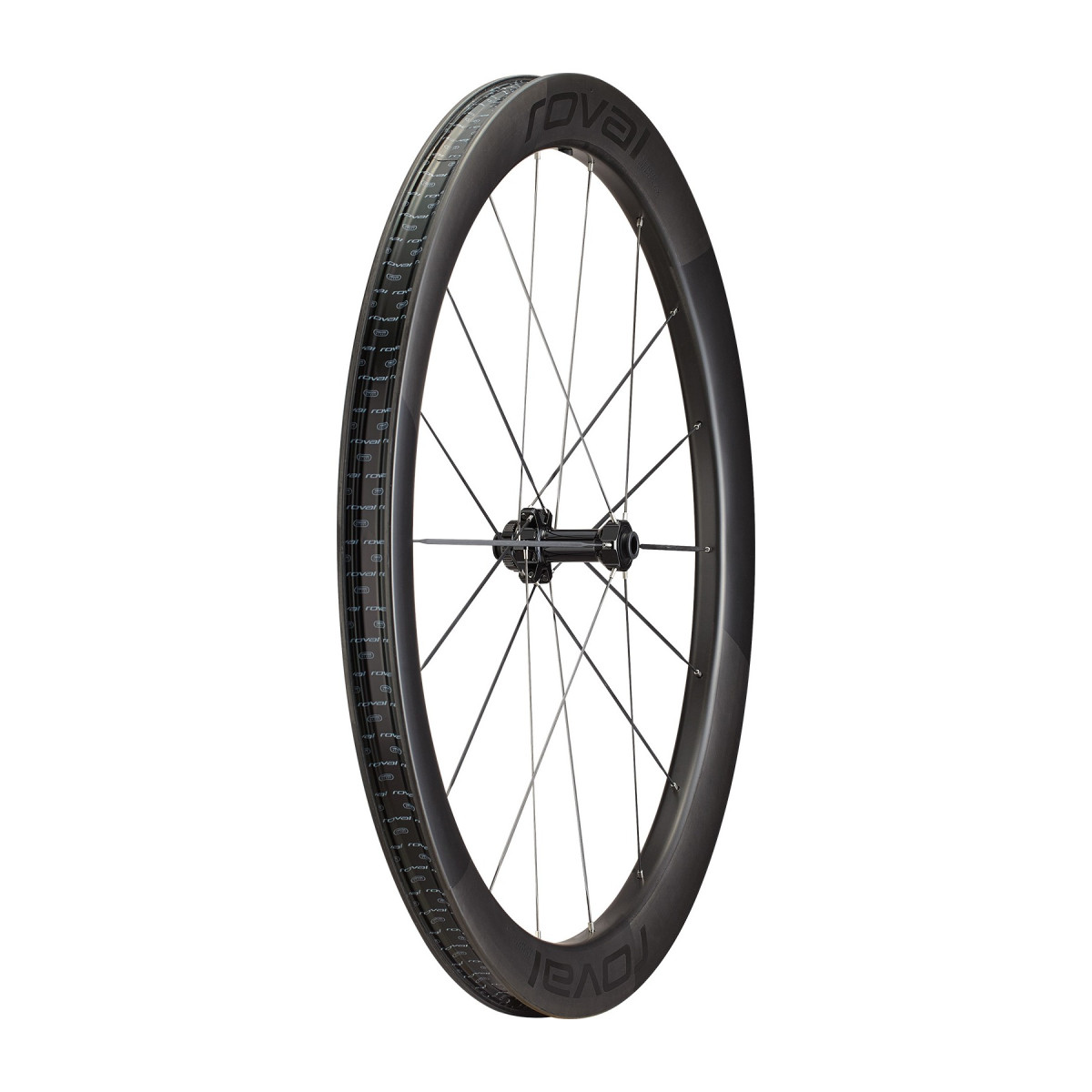 Roval Terra Aero CLX oglekļa priekšējais ritenis | Satin Carbon - Gloss Black