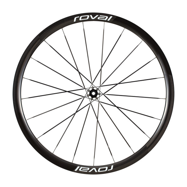 Roval Alpinist CLX III oglekļa priekšējais ritenis | Gloss Carbon - Gloss White