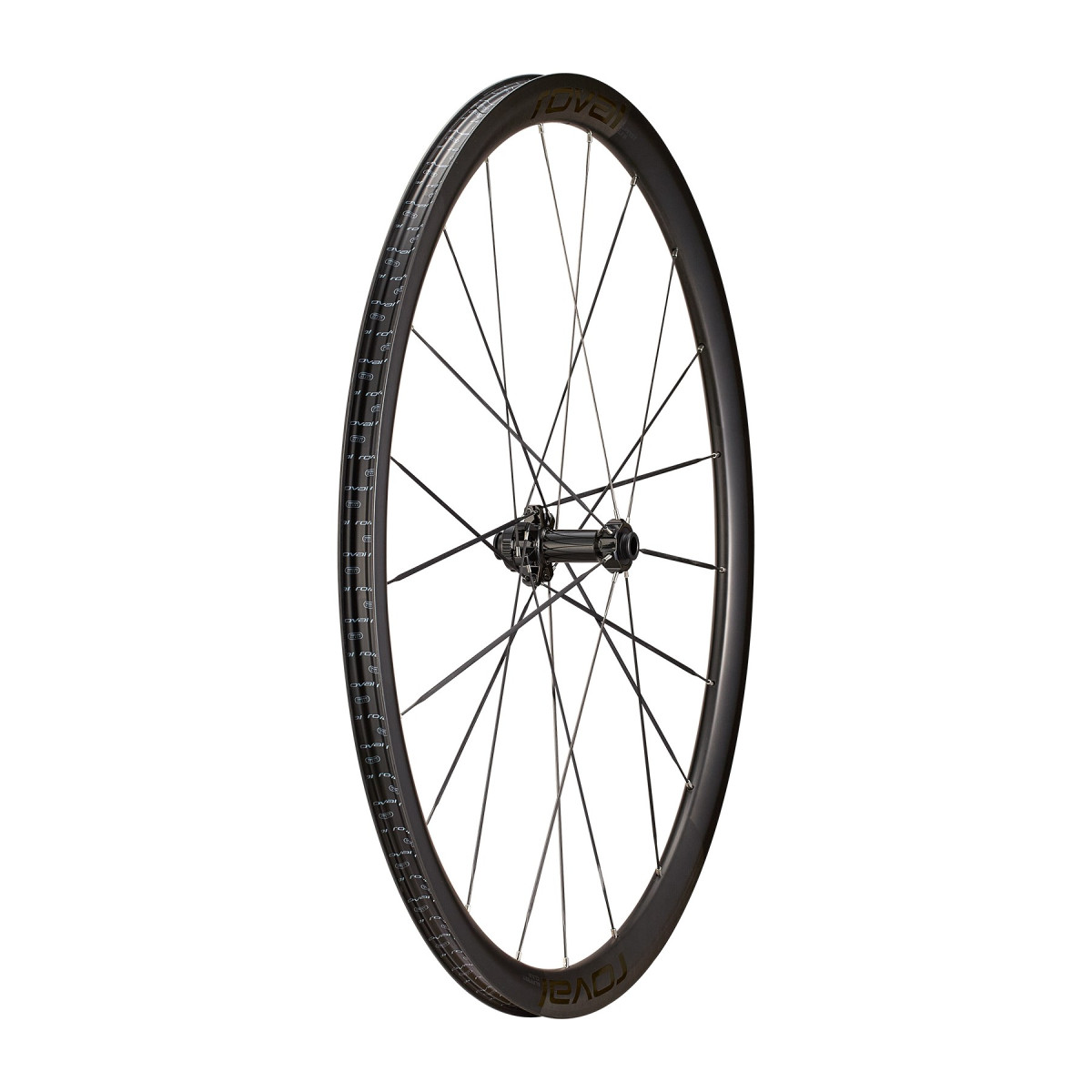 Roval Alpinist CLX III oglekļa priekšējais ritenis | Satin Carbon - Gloss Black