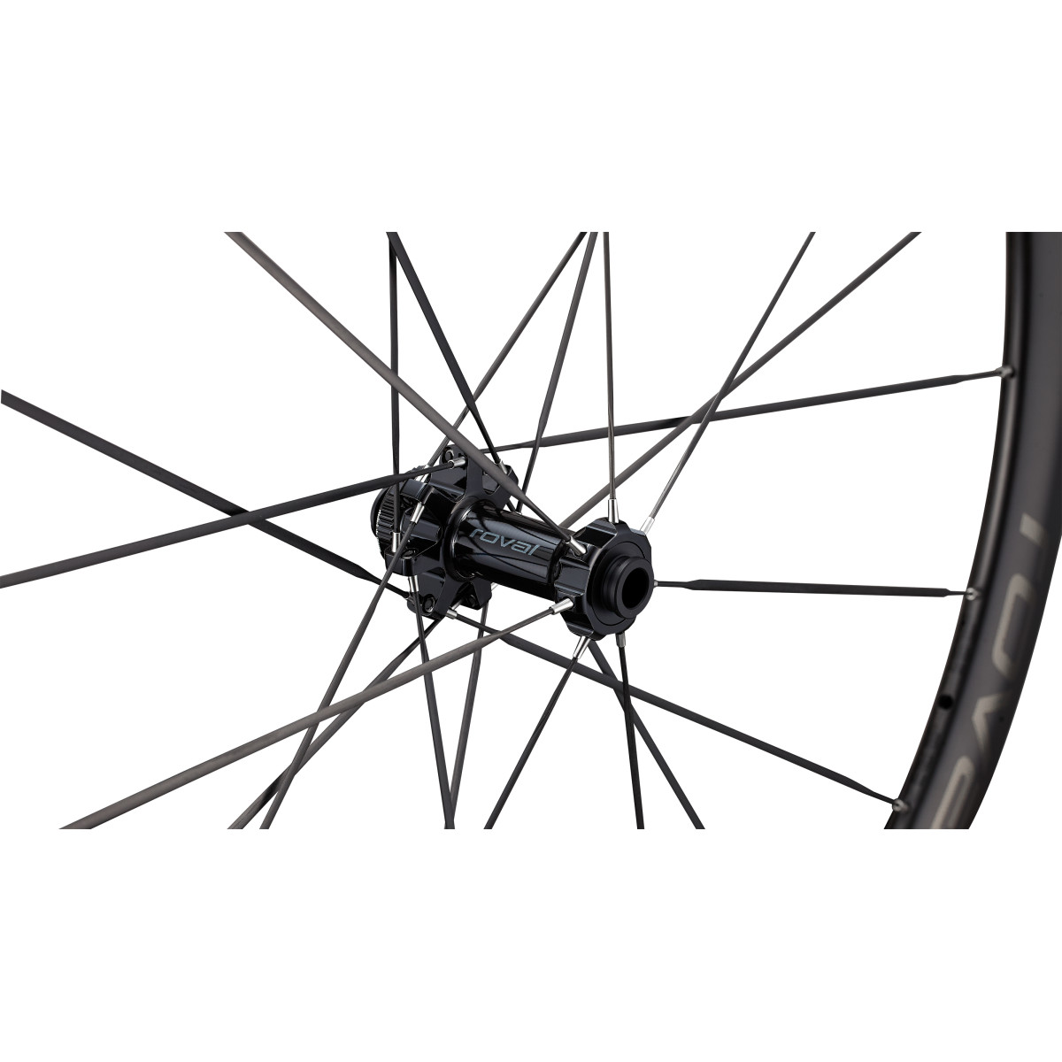 Roval Alpinist CLX III oglekļa priekšējais ritenis | Satin Carbon - Gloss Black