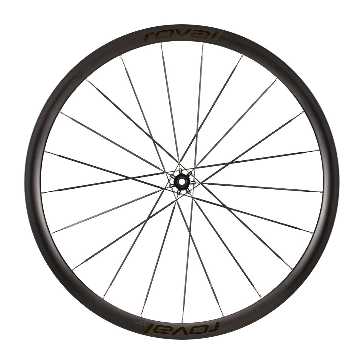 Roval Alpinist CLX III oglekļa priekšējais ritenis | Satin Carbon - Gloss Black