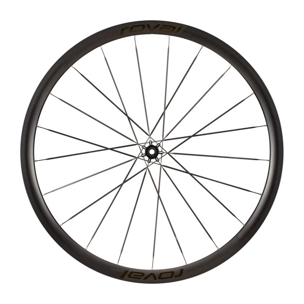 Roval Alpinist CLX III oglekļa priekšējais ritenis | Satin Carbon - Gloss Black