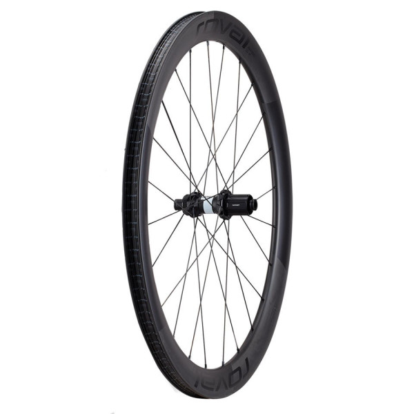 Roval Rapide CL III Carbon aizmugurējais ritenis | Satin Carbon - Gloss Black
