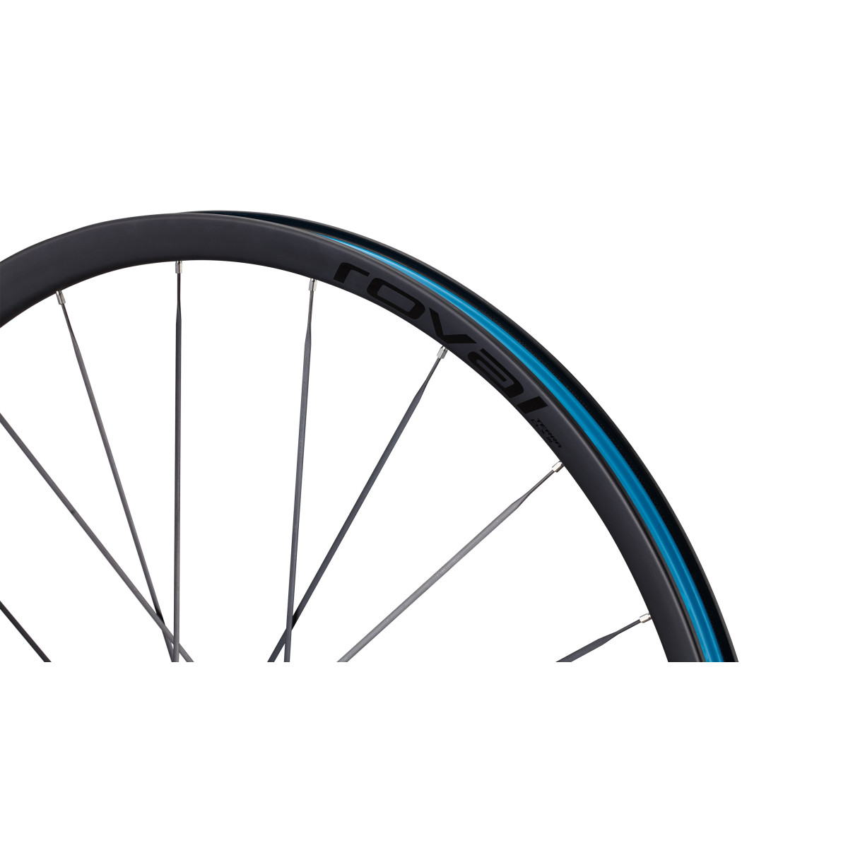 Roval Terra CLX III oglekļa priekšējais ritenis | Satin Carbon - Gloss Black