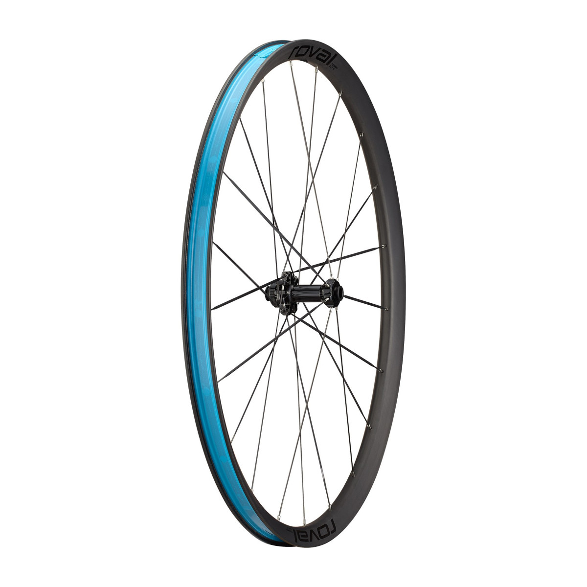 Roval Terra CLX III oglekļa priekšējais ritenis | Satin Carbon - Gloss Black
