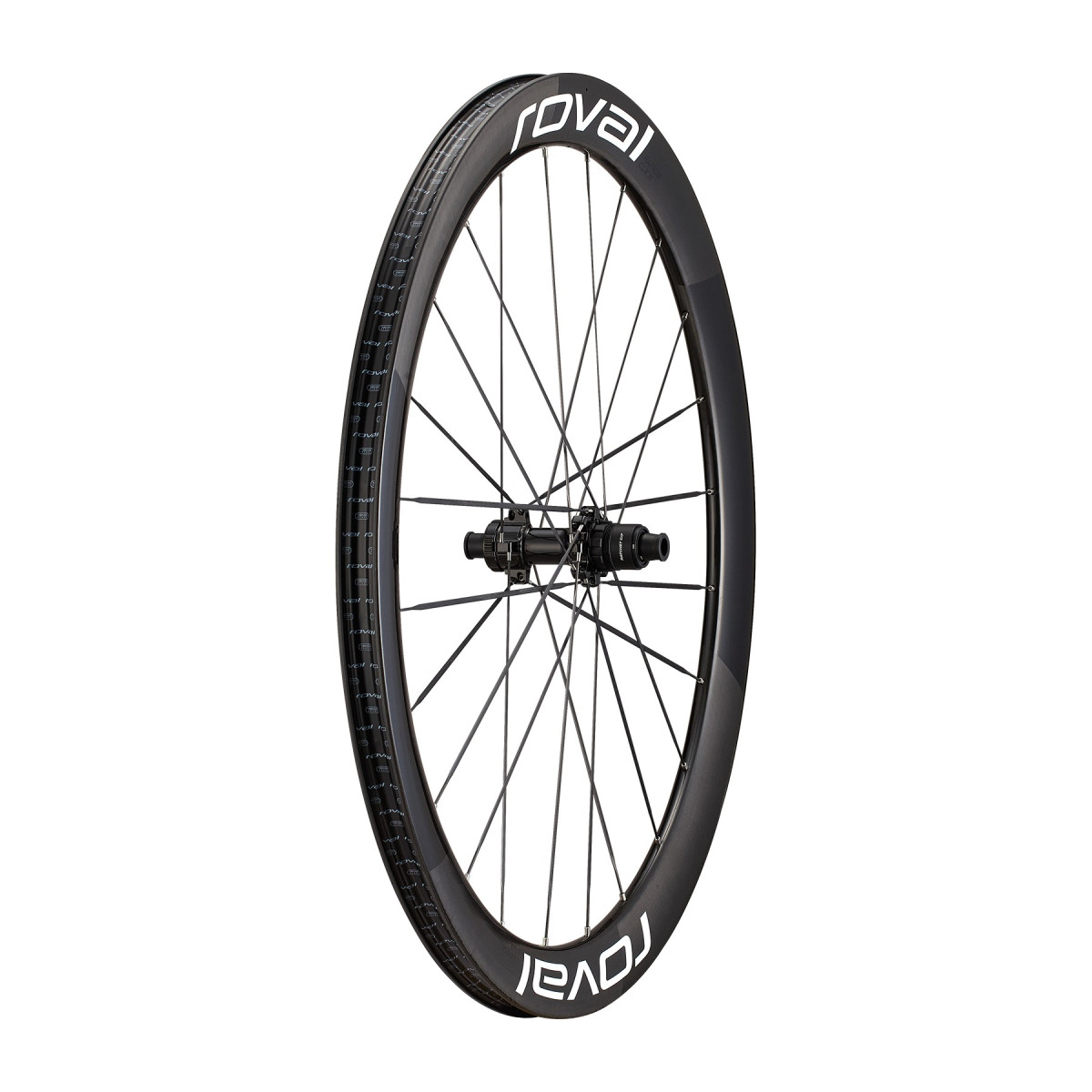 Roval Rapide CLX III Carbon aizmugurējais ritenis | Gloss Carbon - Gloss White
