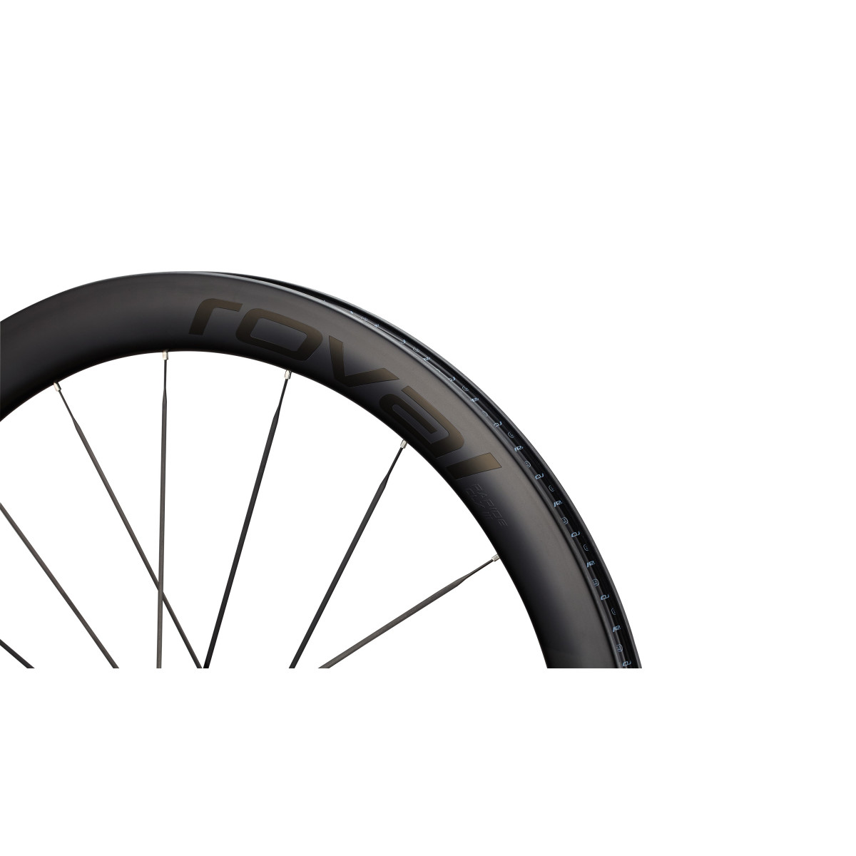 Roval Rapide CLX III Carbon aizmugurējais ritenis | Satin Carbon - Gloss Black