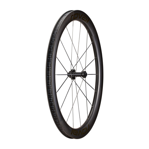 Roval Rapide CLX III Carbon priekšējais ritenis | Satin Carbon - Gloss Black