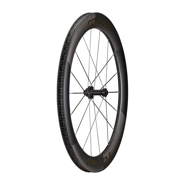 Roval Rapide Sprint CLX Carbon priekšējais ritenis | Satin Carbon - Gloss Black