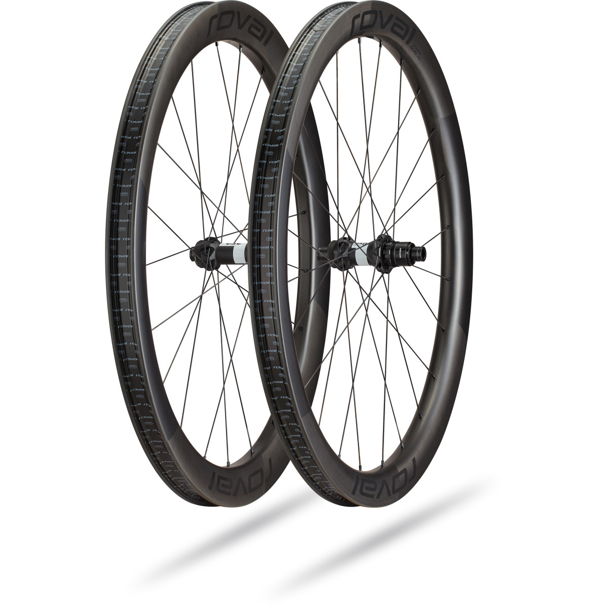 Roval Terra Aero CL karbona aizmugurējais ritenis | Satin Carbon - Gloss Black