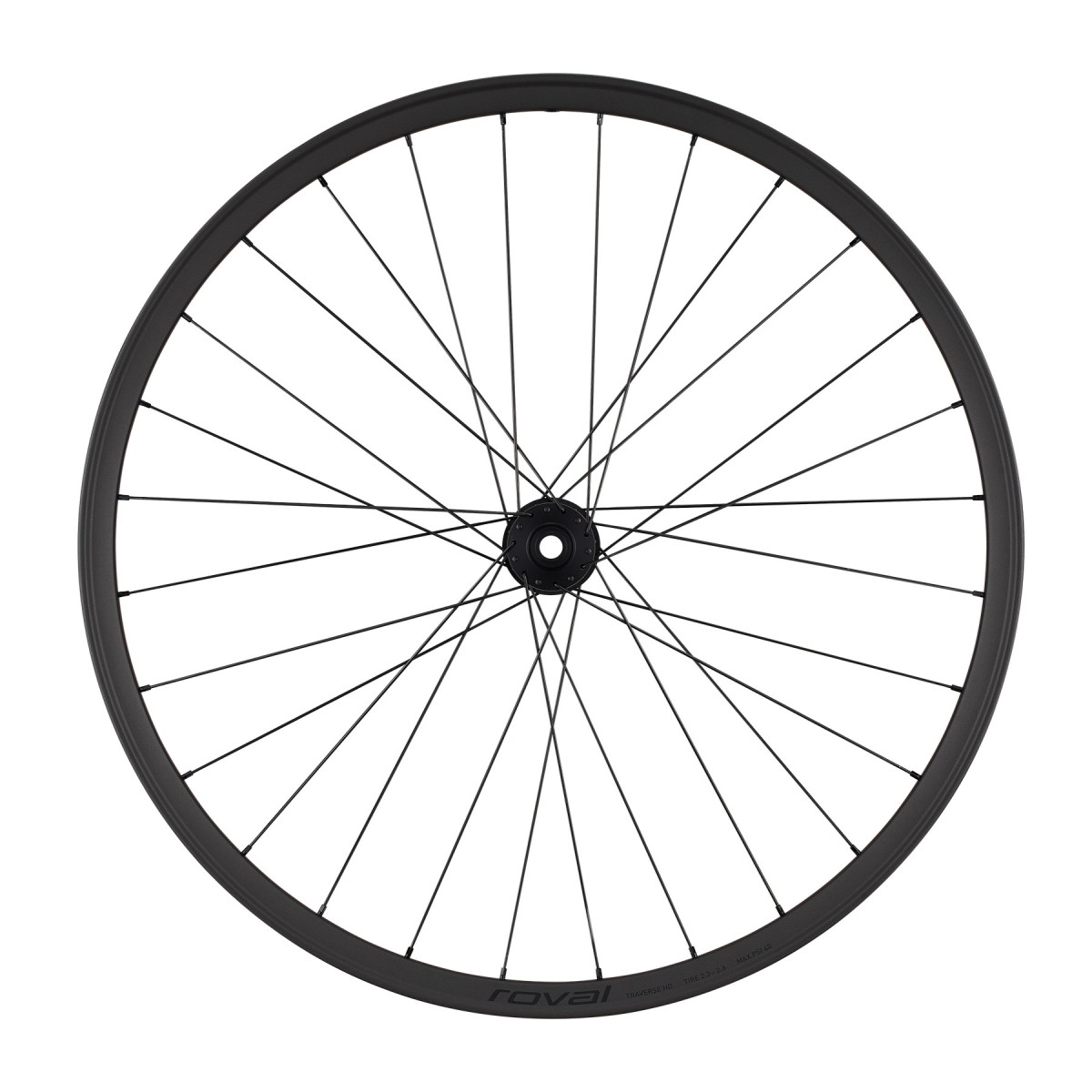 Roval Traverse HD 240 DEG 29" Carbon priekšējais ritenis