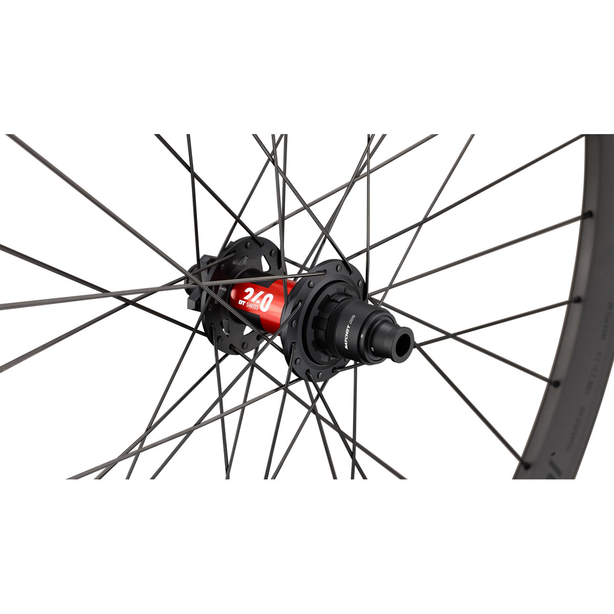 Roval Traverse HD 240 DEG 27,5" Carbon aizmugurējais ritenis